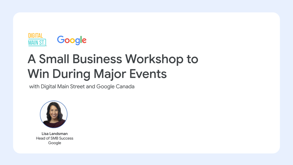 Watch the Recording: A Small Business Guide to Winning Major Events